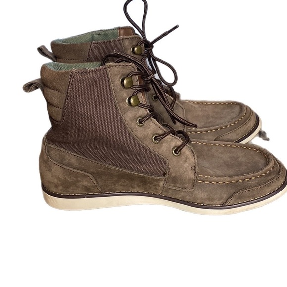 SPERRY DOCKYARD BOOT oiled leather and canvas - Picture 8 of 11